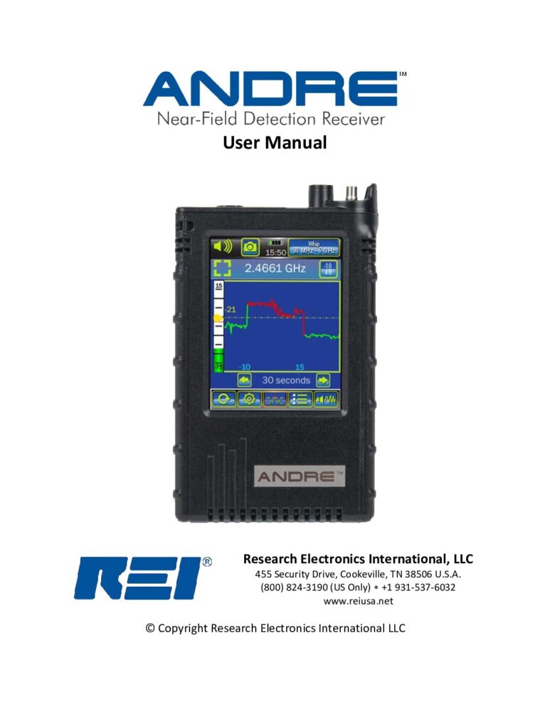 ANDRE User Manual Rev 2.4