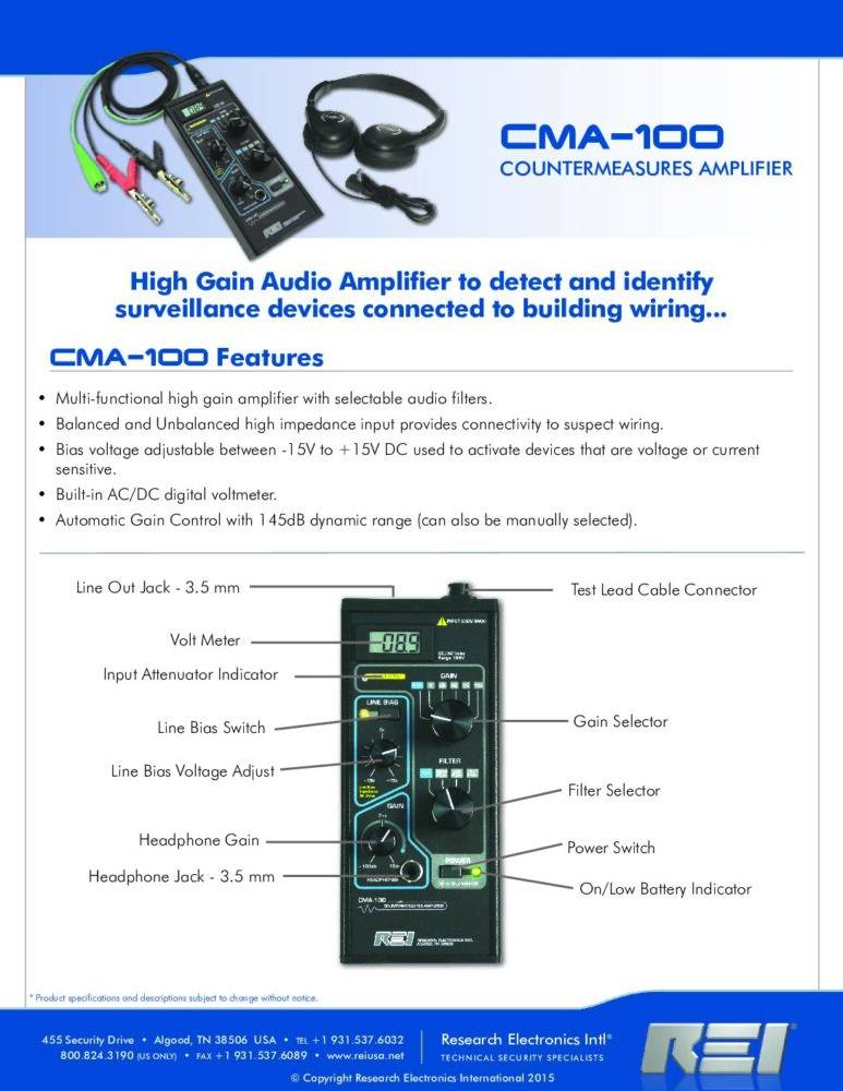 CMA 100 Brochure