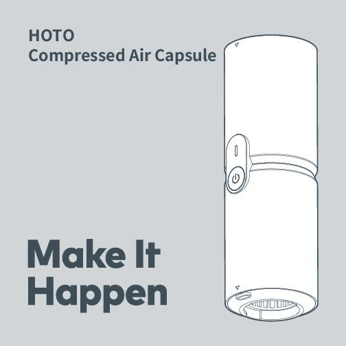 HOTO COMPRESSED AIR CAPSULE manual