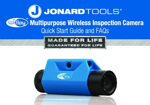Jonard Tools CF 200 Instructions