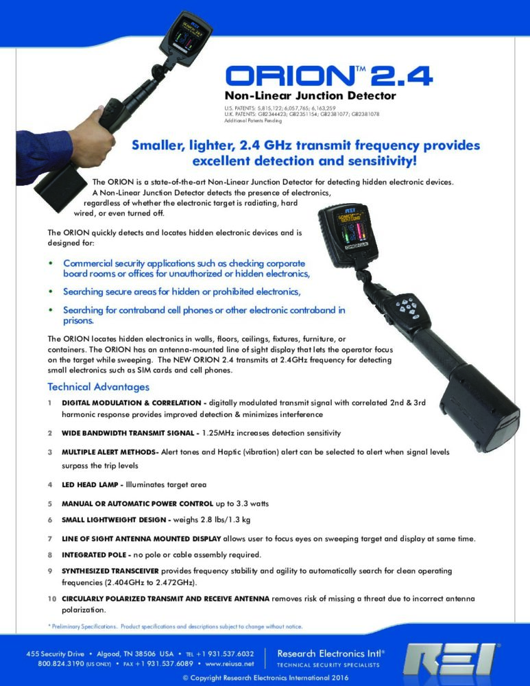 ORION 2.4 Brochure